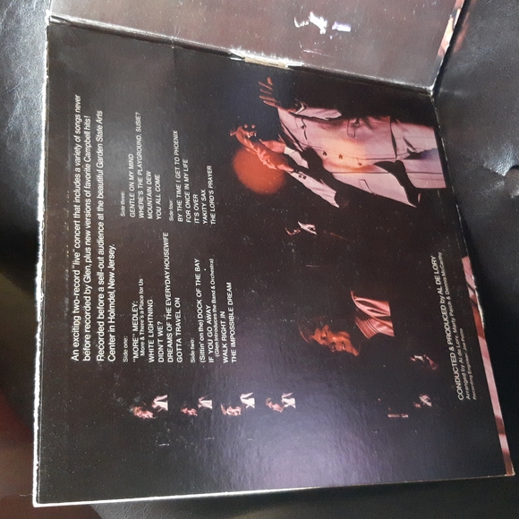 Glen Campbell LIVE from his New Jersey Concert LP Vinyl Record - Picture 4 of 4
